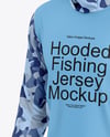 Hooded Fishing Jersey Mockup