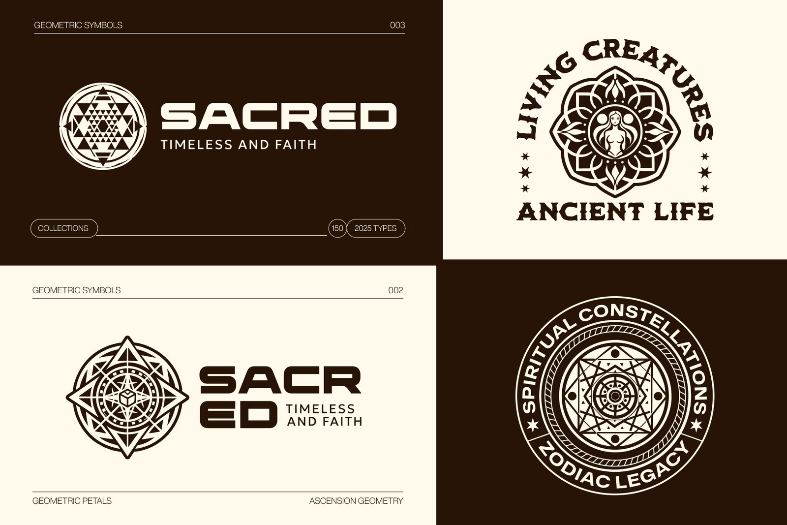 Geometric Symbols Art Set