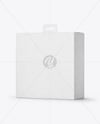 Kraft Paper Box w/ Hang Tab Mockup