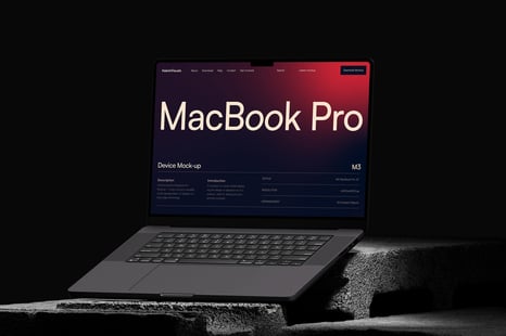 MacBook Pro M3 Mockup - Device Mockups