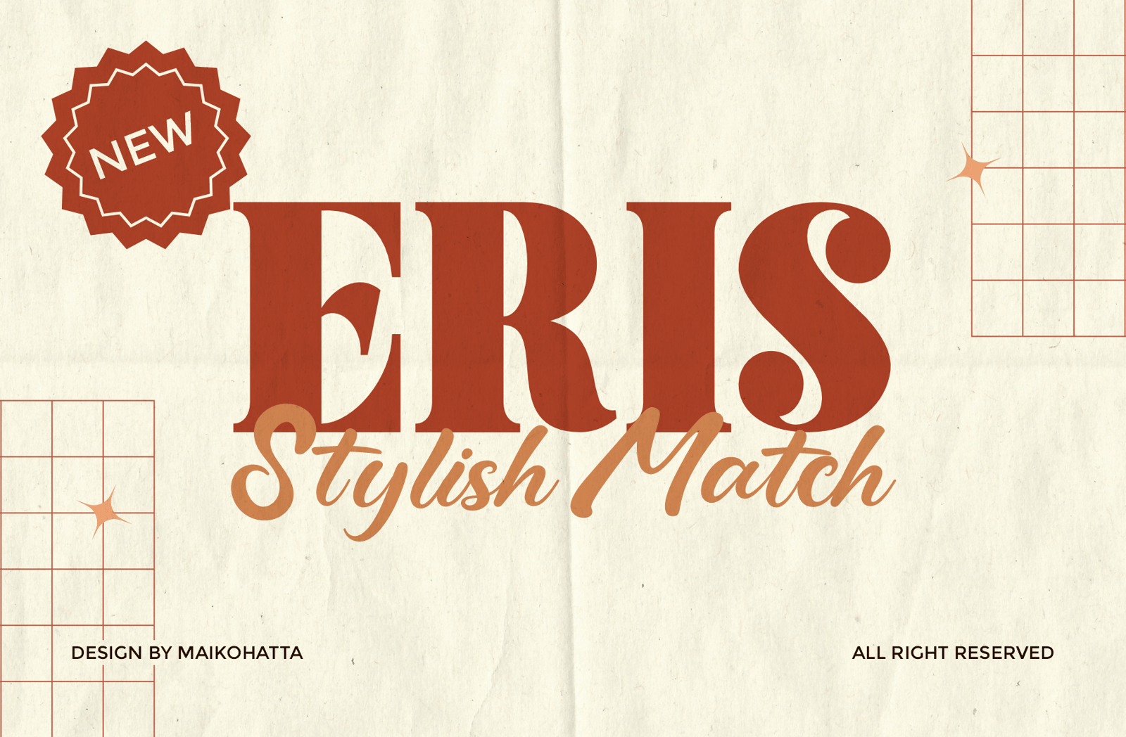 Eris - Font Duo Tyeface