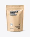 Kraft Stand Up Pouch Mockup