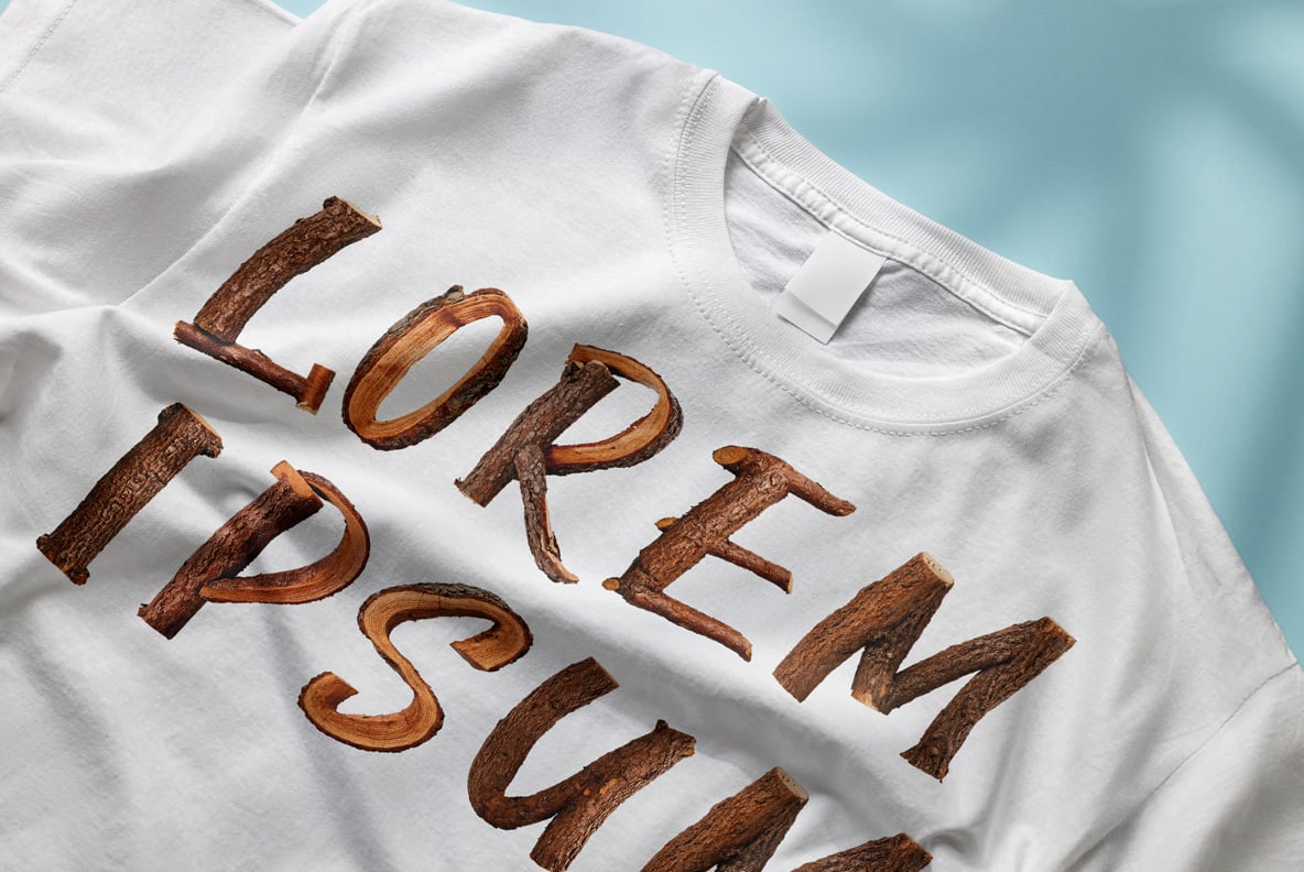 Wooden Font