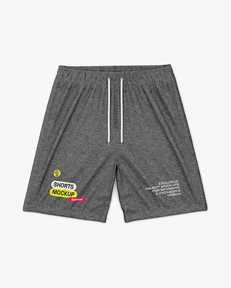 Heather Shorts Mockup - High quality clothing mockups