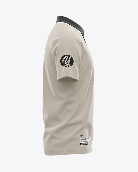 Men&#039;s Casual Polo Shirt Mockup