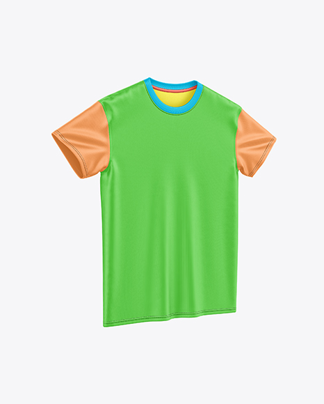 Crew Neck T-Shirt Mockup