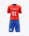Soccer Kit Mockup - Front View