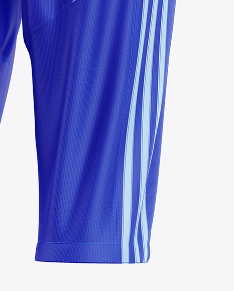 Quarter Sports Pants Mockup - Back Half Side View