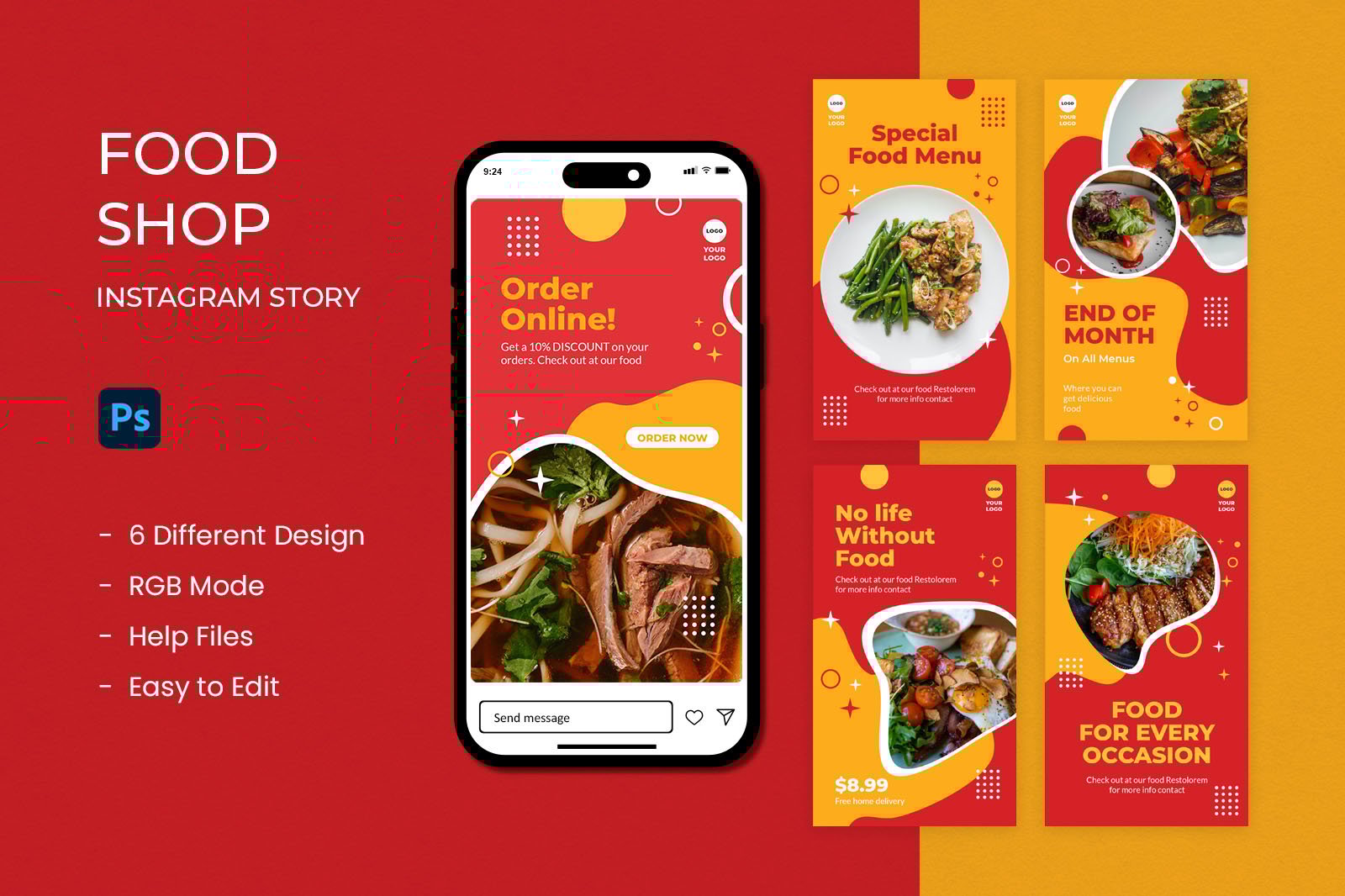 Special Food Instagram Story Template