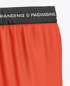 Men’s Sports Shorts Mockup – Half Side View