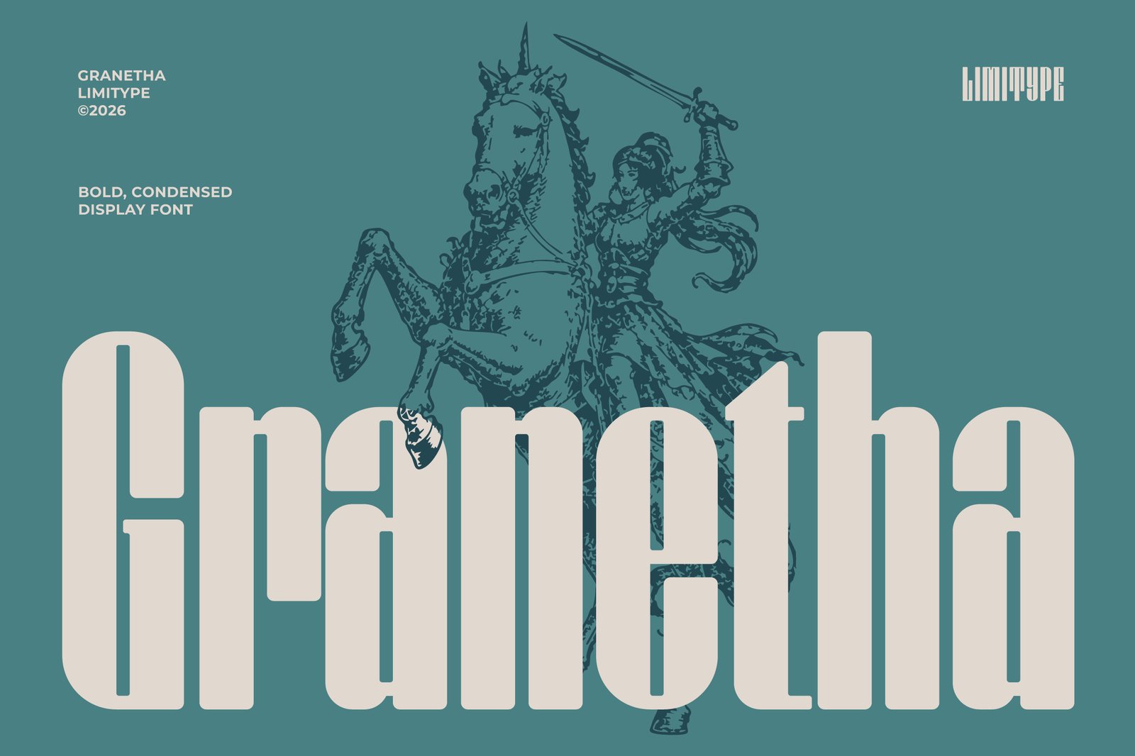 Granetha - Bold Condensed Font
