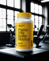 Plastic Pill Bottle Mockup