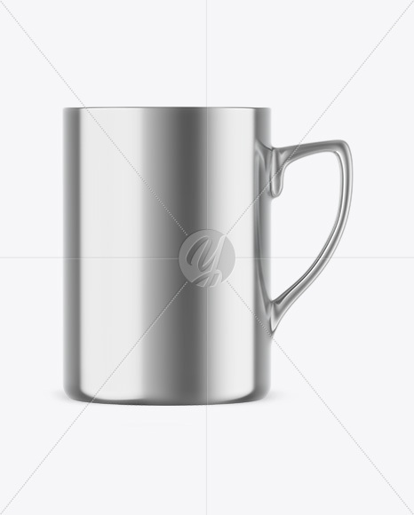 Metallic Mug Mockup