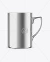 Metallic Mug Mockup