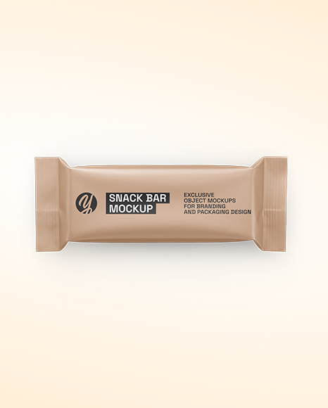 Matte Snack Package Mockup