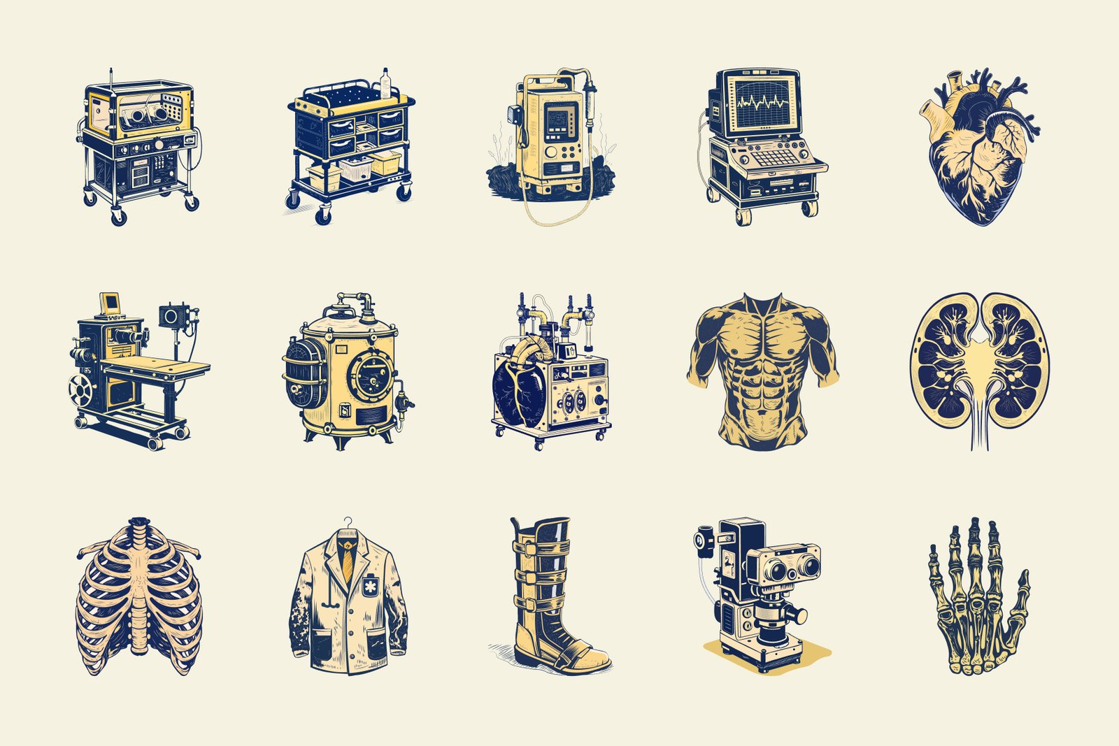 Vintage Medical illustrations