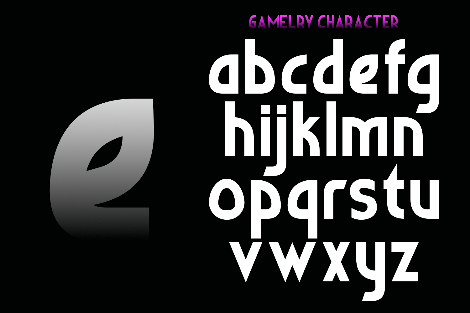 Gamelry Font