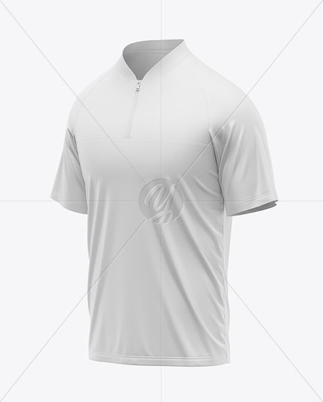 Raglan Short Sleeve Cage Jacket Mockup