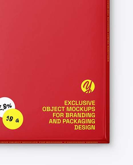 Matte Chocolate Bar Pack Mockup