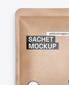 Kraft Sachet Mockup