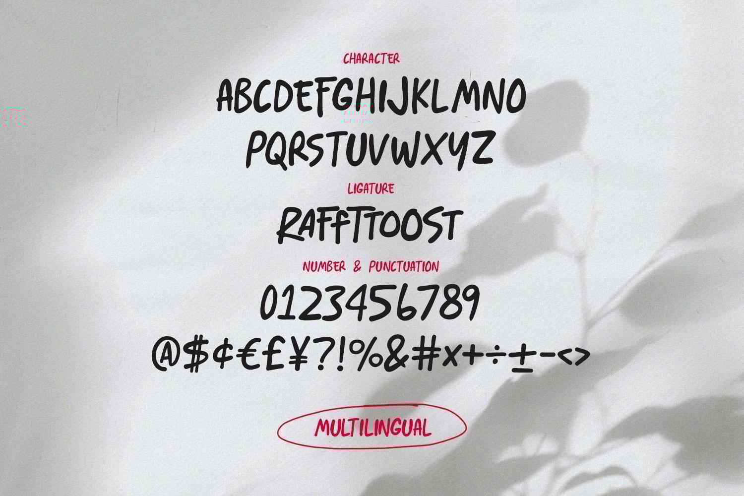 Cenraid Overfive Cool Handmade Display Font