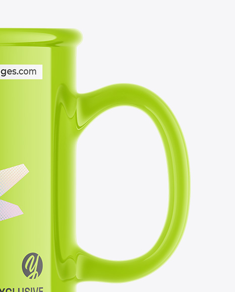 Glossy Mug Mockup