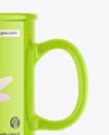 Glossy Mug Mockup