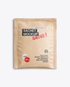 Kraft Paper Sachet Mockup