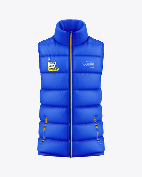 Down Vest Mockup