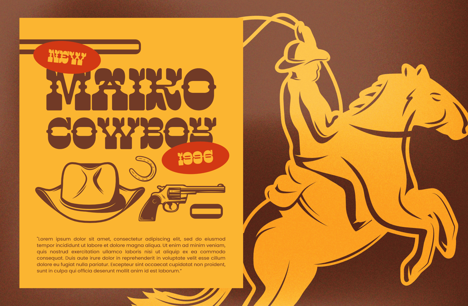Gaider - Western Vintage Typeface