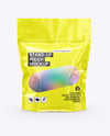 Glossy Stand-up Pouch Mockup