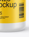 Plastic Pill Bottle Mockup