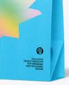 Textured Paper Bottle Carrier Mockup