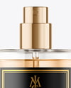Color Liquid Glass Perfume Bottle Mockup