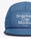 Twill Snapback Cap Mockup