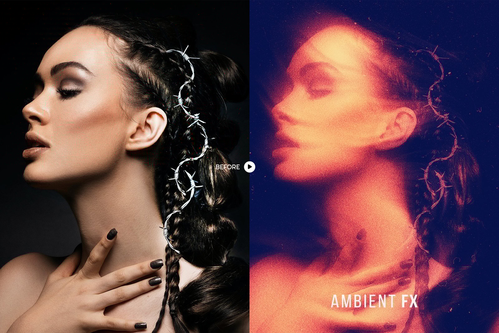 Ambient FX - PSD Artistic Eerie Grain Effect