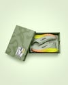 Pair of Running Shoes in Shoe Box Mockup