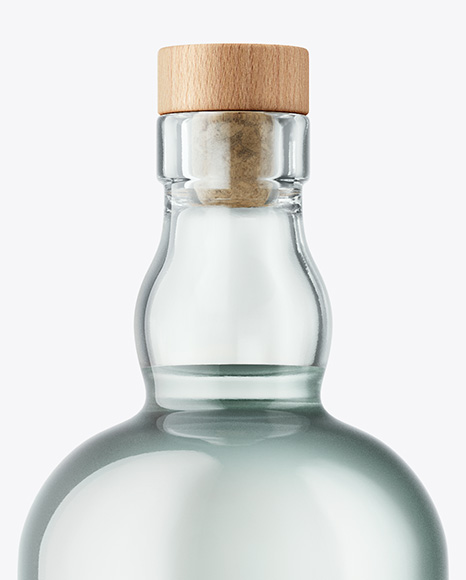 Dry Gin Bottle Mockup