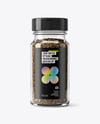 Glass Jar with Steak Seasoning Mockup