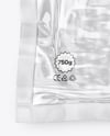 Clear Plastic Flow-Pack with Cutlets Mockup