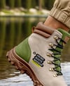 Hiking Boots on Woman's Legs Mockup