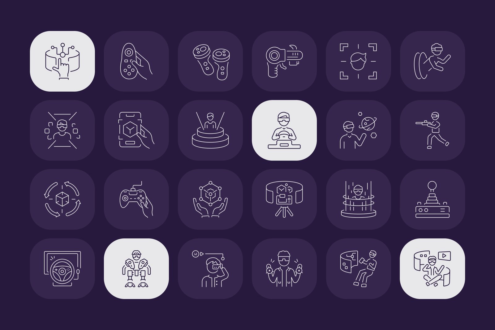 VR Icon Art Set