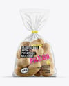 Plastic Bag With Potatoes Mockup
