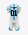 Soccer Kit Mockup - Back View