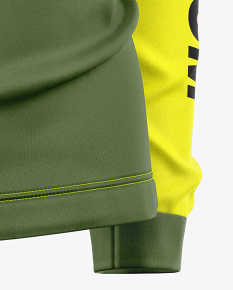 Jersey Mockup - Half Side View