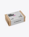 Kraft Paper Soap Bar Mockup - Half Side View