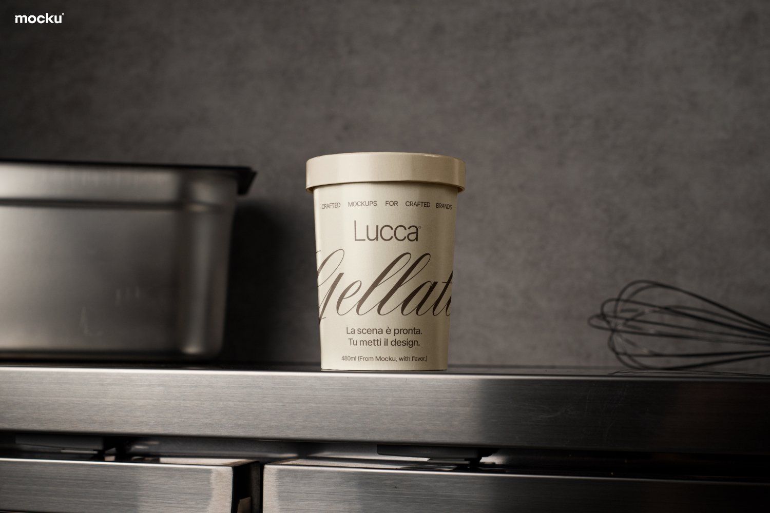 Gelato Branding Mockup Set