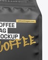 Matte Coffee Bag Mockup