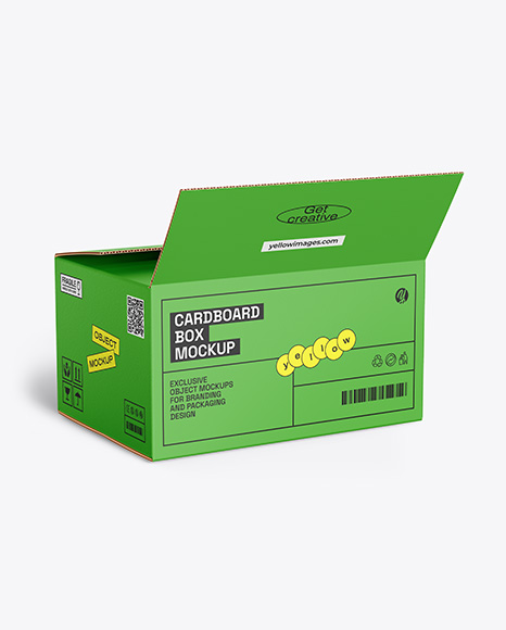 Paper Box Mockup