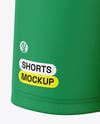 Men’s Sports Shorts Mockup – Back View